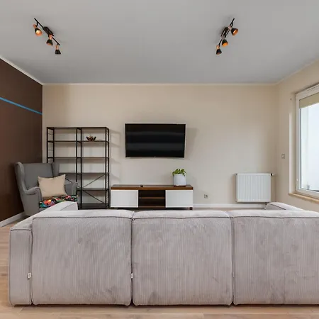 アパート Metro Panorama Two-stories 95m2 Premium Sokolowska 9 - C By Homeprime